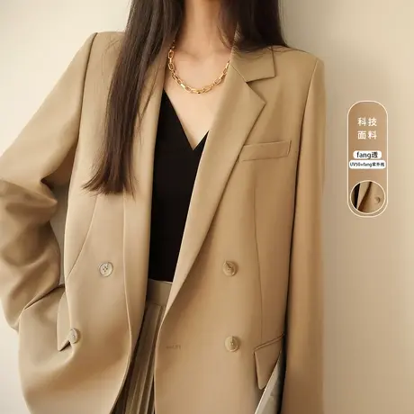 春季新款女士西装外套高级感设计感小个子西服上衣韩版英伦风商品大图