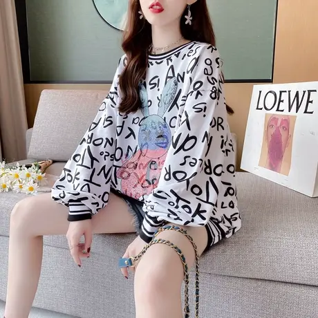 卫衣2023年新款女装韩版秋冬季秋款秋装宽松女士加厚上衣外套爆款图片