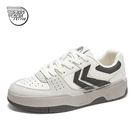 feiyue/飞跃百搭板鞋女鞋2024春季官方新款时尚低帮拼色休闲鞋137商品大图
