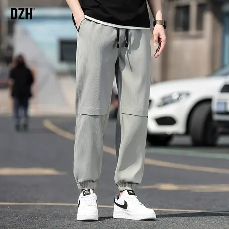 男士灯芯绒休闲裤男秋冬新款潮流韩版裤子2023新款束脚裤百搭长裤商品大图