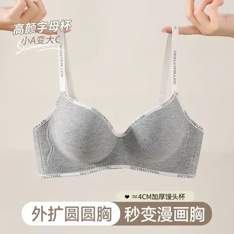 内衣女聚拢小胸显大无痕无钢圈收副乳无钢圈软支撑2025新款文胸罩商品大图