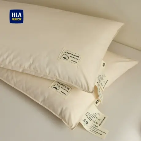 A类全棉无染棉花枕头成人可拆卸学生枕芯只护颈椎助睡眠家用一对图片