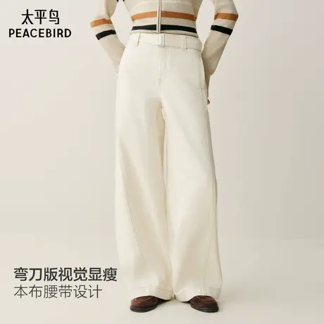 太平鸟牛仔长裤商品大图