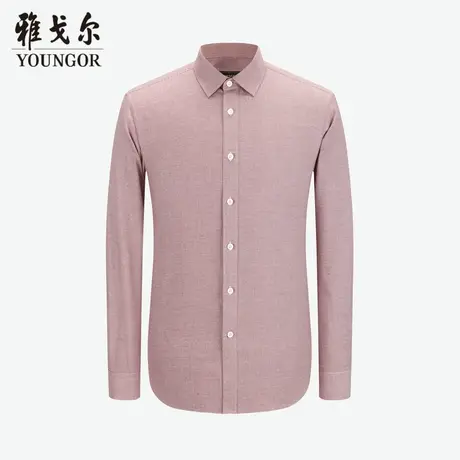 雅戈尔奥莱 商场同款男士长袖衬衫秋冬新款官方商务休闲长袖衬衫商品大图