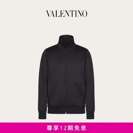 【24期免息】华伦天奴VALENTINO男士 BLACK UNTITLED 铆钉外套商品大图