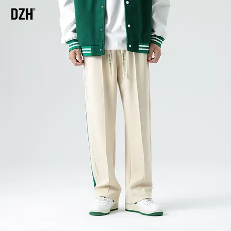 男生日系休闲阔腿裤男潮流百搭直筒裤秋季宽松运动卫裤2024年新款商品大图
