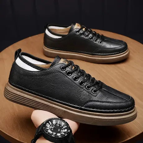 雨鞋男士时尚厨师水鞋男款钓鱼短筒劳保雨靴厨房专用防滑鞋防水鞋商品大图