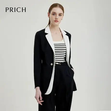 【超能小太阳严选】PRICH气质通勤商务设计感西装短裤西裤女图片