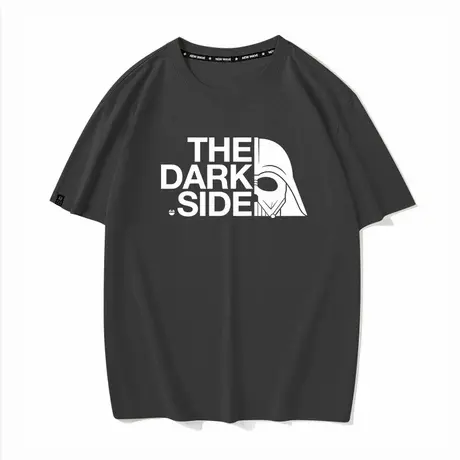 秀洛星球大战男女半袖打底衫衣服the dark side阴暗面短袖T恤男女商品大图