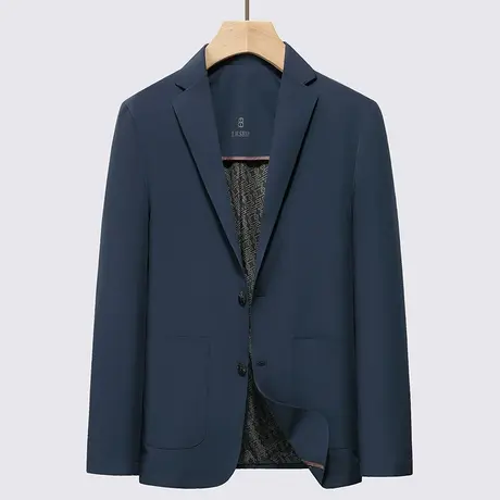 春秋薄款小西服男士修身外套单西商务休闲西装男士上衣韩版正装图片