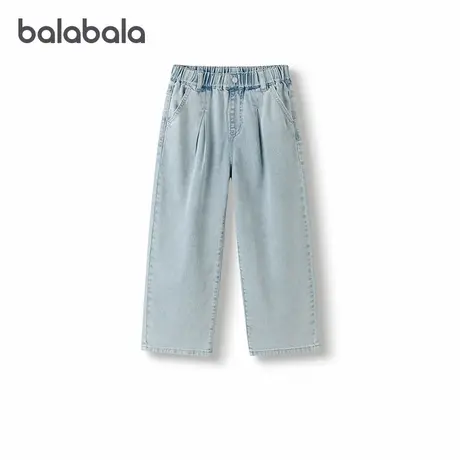 【商场同款】巴拉巴拉童装女童长裤儿童裤子2025新款秋装牛仔裤潮商品大图