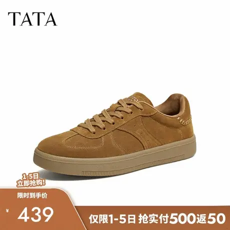 TATA/他她2025秋商场同款舒适百搭休闲男鞋新款PGT01CM5商品大图