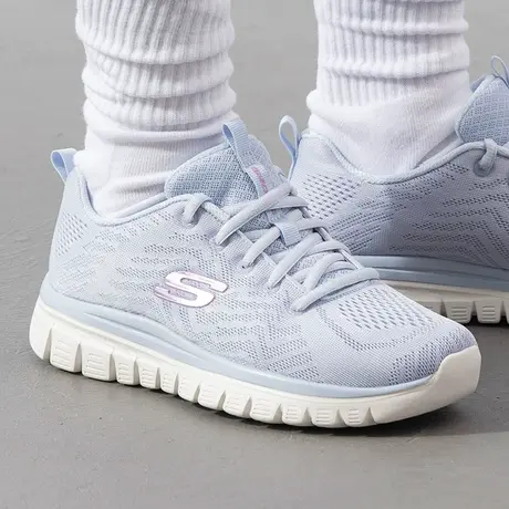 斯凯奇（Skechers）女鞋 25春季新款运动鞋健身训练瑜伽锻炼缓震商品大图