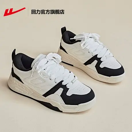 回力官方旗舰店面包鞋男2023年新款夏季复古厚底增高运动鞋女板鞋商品大图