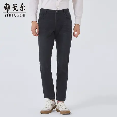 雅戈尔奥莱 商场同款男士长裤秋季新款官方商务休闲长裤男商品大图