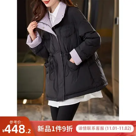 宝诗黎【新品价498元】小立领保暖短款羽绒服ACH2014商品大图