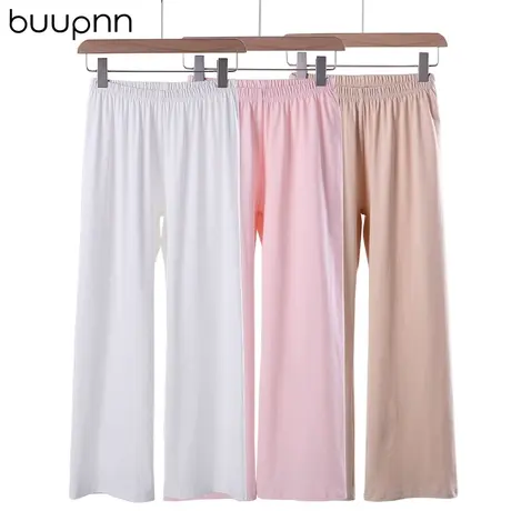 长裤阔腿裤女棉宽松秋冬汉服防透内搭打底裤宽腿衬裤内衬直筒裤白图片