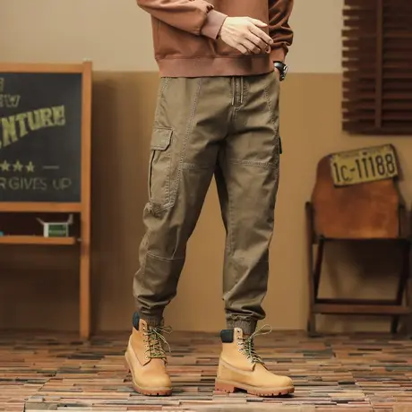 男款裤子百搭工装裤男大码休闲裤子男款高级感秋冬季潮流百搭男裤商品大图