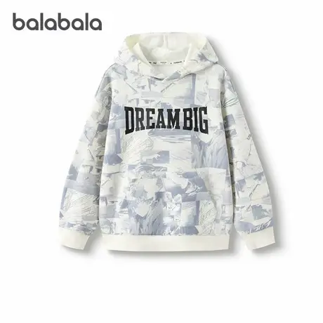 巴拉巴拉儿童卫衣男童秋装大童2024款长袖上衣满印潮商品大图