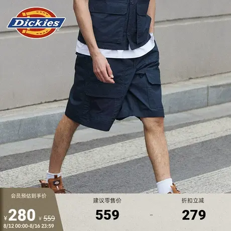 Dickies24春夏新品 口袋工装短裤 户外风格 山系男女情侣商品大图