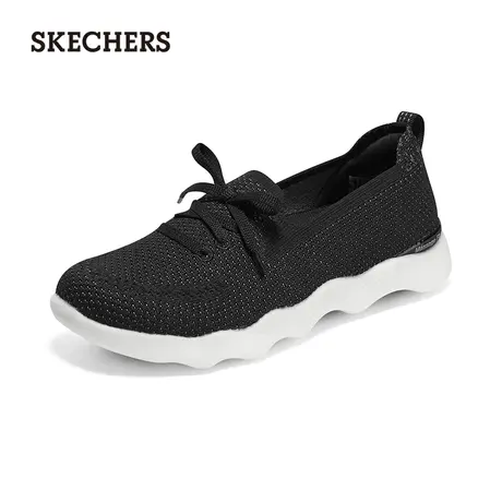 Skechers斯凯奇女鞋百搭老人鞋中老年健步鞋一脚蹬运动妈妈鞋春秋图片