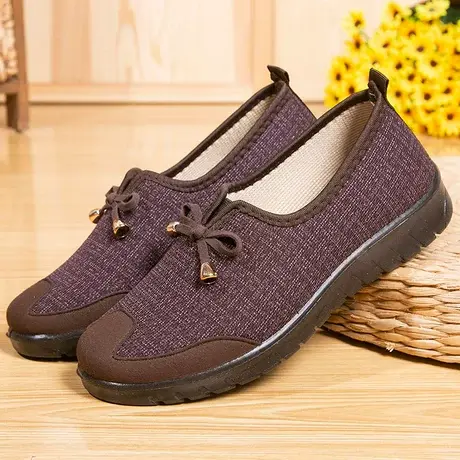 老北京布鞋春夏女款防滑妈妈老年人舒适奶奶鞋大脚骨宽松老太太鞋图片