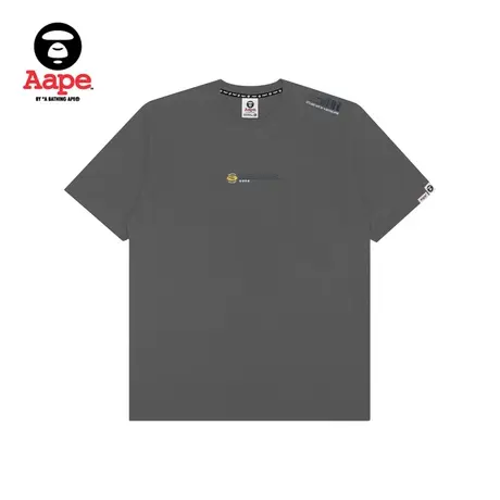 Aape男装春夏撞色字母猿颜图案印花潮流短袖T恤0702XXG商品大图