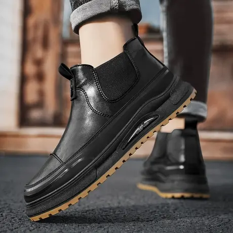 2023新款雨鞋男款厨房防滑鞋劳保钓鱼水鞋雨天男鞋户外防水鞋男士商品大图