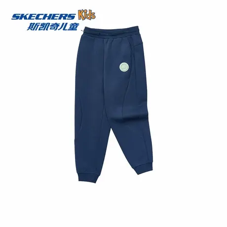 Skechers斯凯奇2025年新款儿童蓬松柔软休闲舒适针织长裤图片