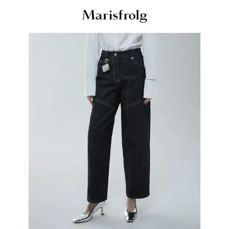 【奥莱清仓保暖季特价 】玛丝菲尔牛仔裤商品大图