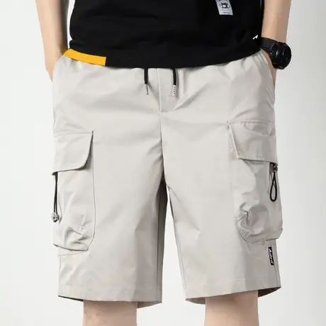 夏季轻薄款工装休闲短裤男士五分夏天外穿潮流百搭帅气青少年夏裤商品大图
