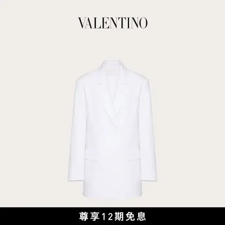 【新品】华伦天奴VALENTINO女士棉质府绸外套图片
