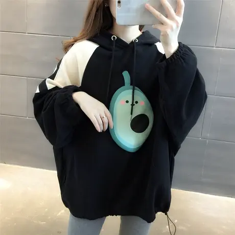 卫衣2023年新款女装韩版秋冬季秋款秋装宽松女士加绒外套爆款上衣图片