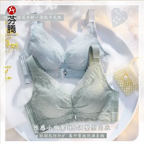 【小胸聚拢】芬腾女防下垂文胸胸罩90G678商品大图