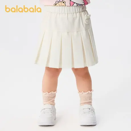 【商场同款】巴拉巴拉婴儿裤子宝宝短裤女童裙裤2025新款夏装甜美商品大图