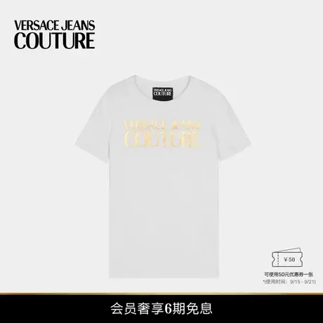 【新品】VERSACE JEANS COUTURE 女士T恤商品大图