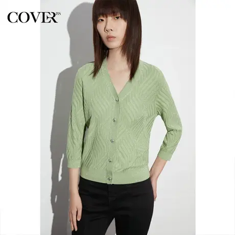 COVER夏季环保抑菌防臭针织衫商品大图