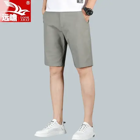 男士五分裤薄款休闲短裤男夏季男装潮流直筒修身夏天5分中裤男款商品大图