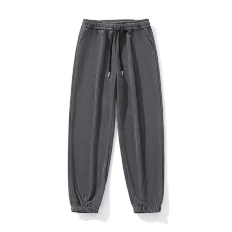 灯芯绒裤子男春秋加绒加厚宽松束脚休闲裤男士秋冬条绒裤运动卫裤商品大图