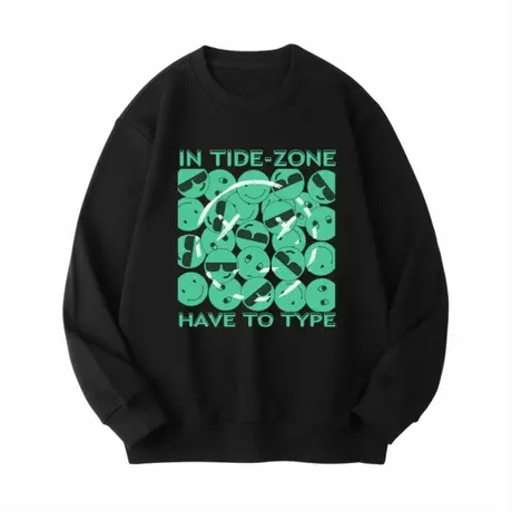 Ohlyah卫衣男圆领大码oversize潮牌美式春秋款男士外套纯棉衣服商品大图