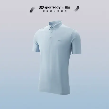 HLA/海澜之家sportsday荣耀马术运动系列Polo24春夏新速干短袖男商品大图