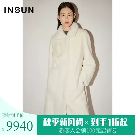 [轻奢皮草]恩裳COVER冬季2022时尚轻盈丝绸触感进口水貂外套商品大图