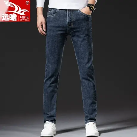 2023新款春秋季男士牛仔裤男百搭直筒修身韩版潮流宽松休闲长裤子商品大图