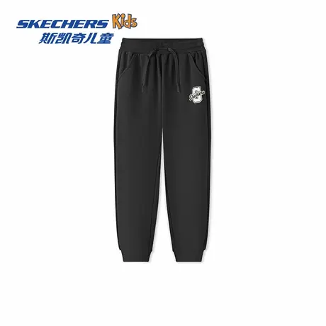 Skechers斯凯奇2025年秋季新款儿童舒适针织长裤男女款休闲裤子图片