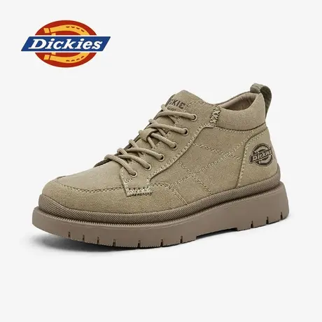 Dickies男鞋工装鞋2025秋冬新款高帮休闲鞋男户外沙漠靴厚底鞋子商品大图