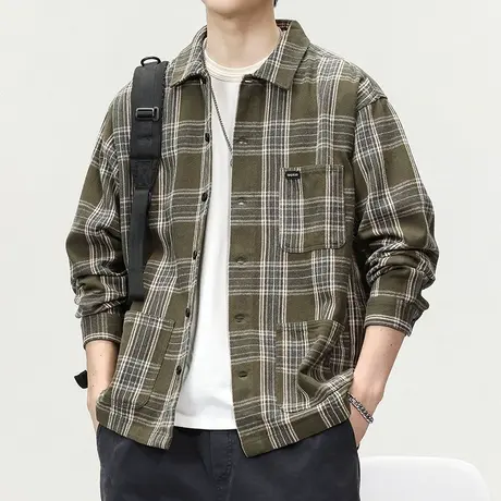 高端上档次衬衣潮流百搭高级感长袖衬衫男款衬衣男装长袖潮流衬衫商品大图