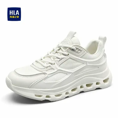 HLA/海澜之家男鞋新款春夏时尚户外透气厚底运动鞋耐磨增高休闲鞋商品大图