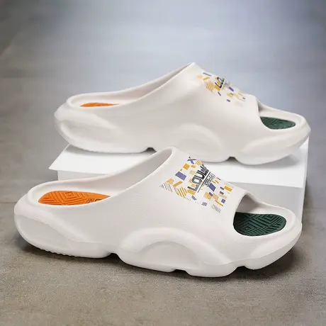 拖鞋男款夏季居家室内防滑防臭踩屎感青少年户外运动夏天沙滩凉鞋商品大图