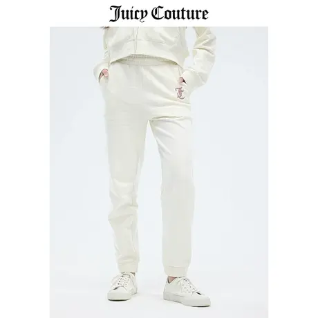 Juicy Couture橘滋休闲裤女春季新款美式运动宽松束脚针织长裤商品大图