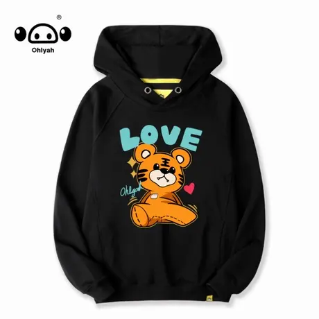 小老虎潮牌情侣装秋季连帽卫衣女薄款2023新款外套班服聚会定制商品大图